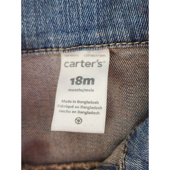 Carters Denim Jacket Size 18 Months - Picture 4 of 4